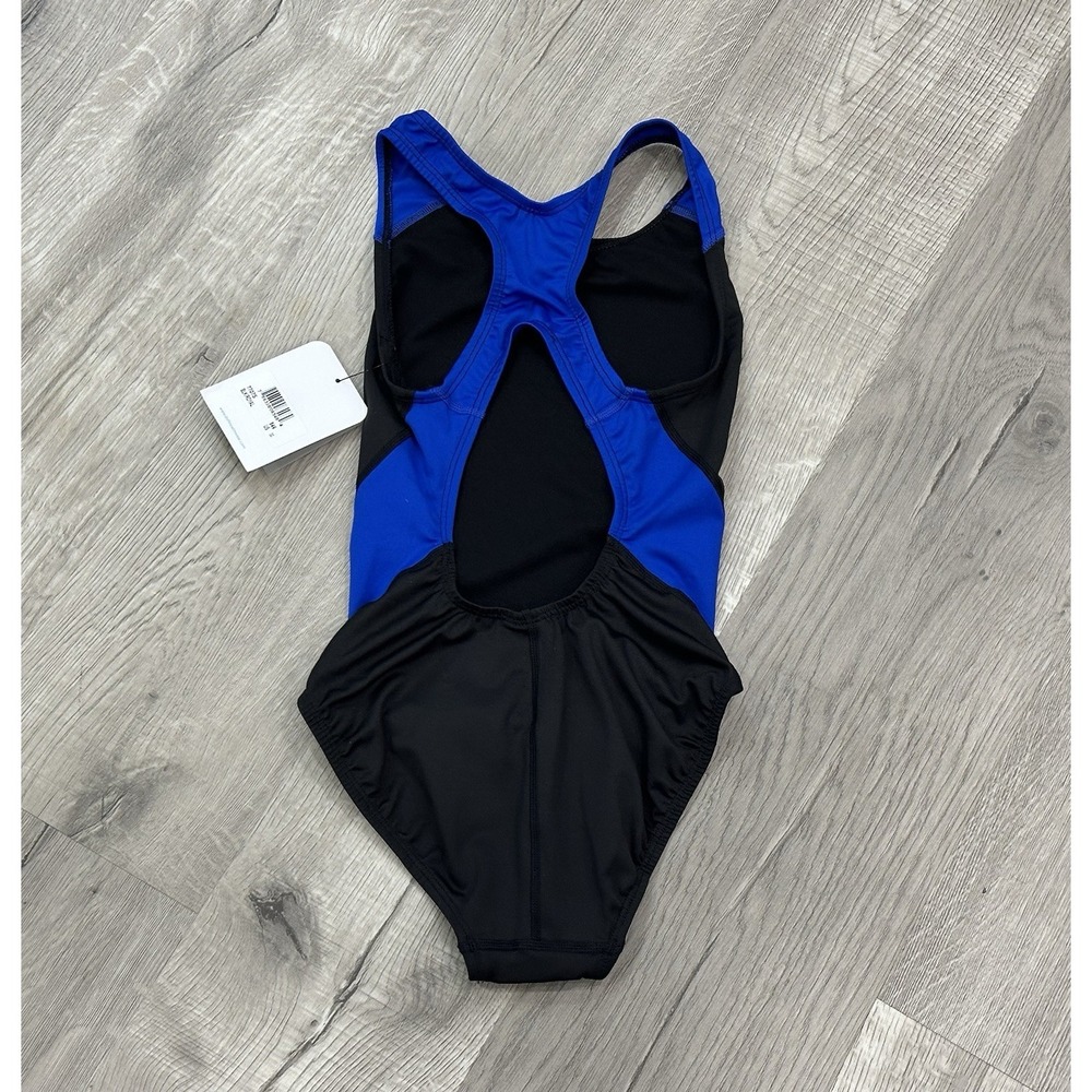 NWT Dolfin Women's Solid Performance Back One Piece Swimsuit, Size 30 (xs) Black - Picture 5 of 11